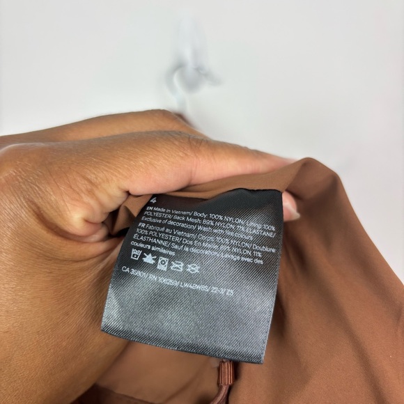 Lululemon Always Effortless Jacket Roasted Brown Water Repellent Size 4 - Picture 10 of 13